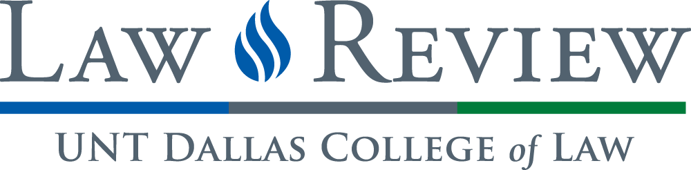 UNT Dallas Law Review logo